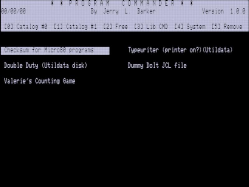 Screen shot